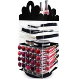 Premium Acrylic Rotating Lipstick & Palette Holder Makeup Organizer