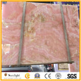 Natural Stone Pink Onyx for Background Wall Tiles