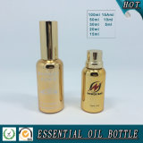 50ml Gold Glass Essential Oil Bottle with Gold Sprayer Pump