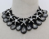 Fashion Jewelry Bead Crystal Collar Choker Necklace (JE0062)