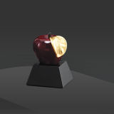 Juicy Red Apple Trophy (D-AE34)