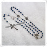 Colorful Stripe Lovely Resin Beads Religious Rosary Gift (IO-cr091)