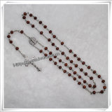 Catholic Wooden Beads Rosary (IO-cr033)