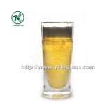 Double Wall Glass Bottle for Home Decoration (Dia8.5cm, H: 18.7cm, 508ml)