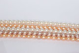 6-7mm Aaaa Grade Round Natural Pearl Strand (ES255)