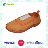 Orange Upper with Elastic, TPR Sole, Casual Shoes