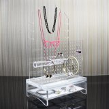 Acrylic Jewelry Storage Organizer Necklace Stand Earring Bracelet Holder