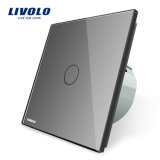 Livolo EU Standard Crystal Glass Wall Light Touch Switch Vl-C701-15