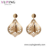 E-279 Xuping Jewelry Latest Designs Geometric Shape Jewelry 18K Gold Plating Stud Earring Wholesale