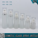 20ml 30ml 40ml 50ml 60ml 80ml Cosmetic Frosted Glass Lotion Pump Bottle