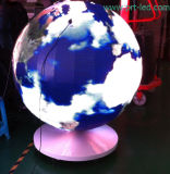 Customized Indoor P4.8 LED Video Ball/Sphere Display Screen (1800mm diameter)