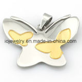 Butterfly Jewelry Gold Plate Pendant