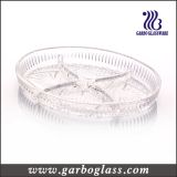Clear Big Glass Sperate Plate (GB1728FZ)
