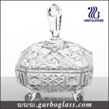 Middle East Stock Glass Candy Sugar Jar (GB1803R)