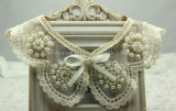 Detachable Pearl Lace Collars Clothes Appliques Dress Garment Accessories