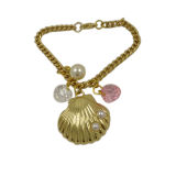Fashion Ornaments Nice Metal Shell Pendant with Chain