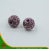 14mm Premium Quality Clay Crystal Disco Ball Shamballa Beads (HASTNQ16140001)