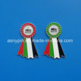Two Different Metal UAE Printing Logo Pins Badges Hot Selling