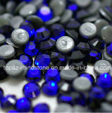 Hot Fix Rhinestone Sapphire Ss16 Flatback Glass Strass Iron on Hot Fix Rhinestones (HF-ss16 sapphire /4A grade)