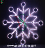 Large Christmas Decoration LED Snowflake Motif Lights