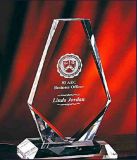 Fashion Rhombus Crystal Trophy and Award Plaque (KS04004)