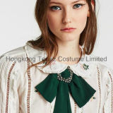 Fashion Women European and American Hyperbole Bow Tie Chain Choker Statement Chunky Collar Pendant Necklace (EN06)