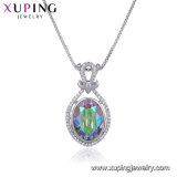 44338 Xuping Hottest Selling Fashion Crystals From Swarovski Pendant Women Necklace