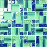 Foshan Supplier Good Price Mixed Color 3D Swimming Pool Glass Mosaic