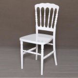 Disassembled White Gold Polycarbonate Resin Napoleon Chair