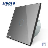 Livolo EU Standard Crystal Glass Panel Doorbell Touch Switch Vl-C701b-15