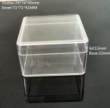 Square Clear Plastic Box