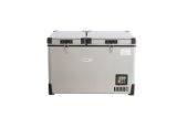 Scd-50L 12/24V DC Stainless Steel Doubletemperature Chest Freezer Curved Bottom