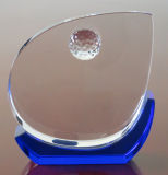 Water Drop Golf Crystal Trophy