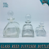 50ml 125ml 270ml Tent Shape Glass Ball Cork Glass Reed Diffuser Bottle