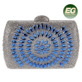 Latest Design Crystal Beaded Evening Bags for Girls Rhinestone Clutch Handbag Purses Eb869