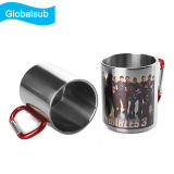 Silver Stainless Steel Coffee Mugs Sublimation