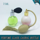 75ml Sphere Gasbag Spray Pump Screw Cap Glass Perfume Bottle
