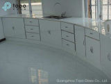 Self-Cleaning Jade White Crystal Sheet Flat Glass for Kitchen (S-JD)