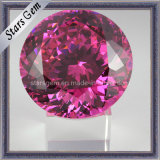 Big Size Rose Red Cubic Zirconia