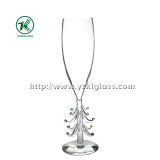 Single Wall Champagne Glass by SGS, BV (DIA 6*24)