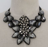 Fashion New Bead Crystal Jewelry Necklace Collar (JE0069)