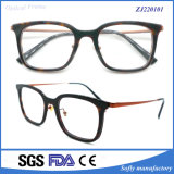 High Quality Reading Glasses Eyewear Fashion Acetate Metal Optical Frame