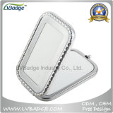 Custom Logo Metal Double Side Compact Mirror