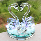 Crystal Swan Perfume Bottles for Decor & Gifts