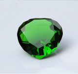 High Quality Green Crystal Glass Diamond for Craft