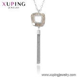 43220 Xuping Elegant Jewelry Newest Women Necklace Made with Crystals From Swarovski in 10g Designs, Tassel Necklace Wholesale