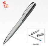 Metal Gift Promotional Pen Thick Silver Ballpoint Pen on Sell