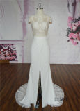 Glamorous Wedding Dress Mermaid Skin Color Wedding Dress Lace
