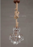 Modern Bar Decorative Crystal Lampshade Pendant Lamp for Interior