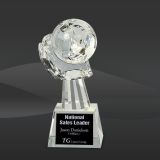 Crystal World in Hand Award (J-CRY75)